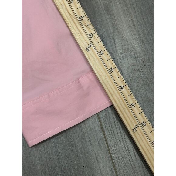 NWT Theory Womens Isabelle Olah Button Down Shirt Blush Pink Size Large - Picture 5 of 9